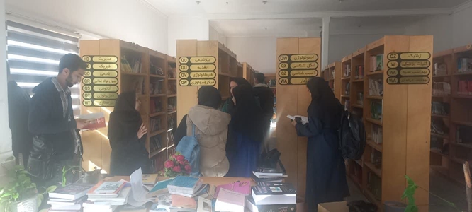 تور آشنایی با کتابخانه برگزار گردید _ آبان ماه 1404